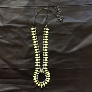 Last price-  black statement necklace NEW